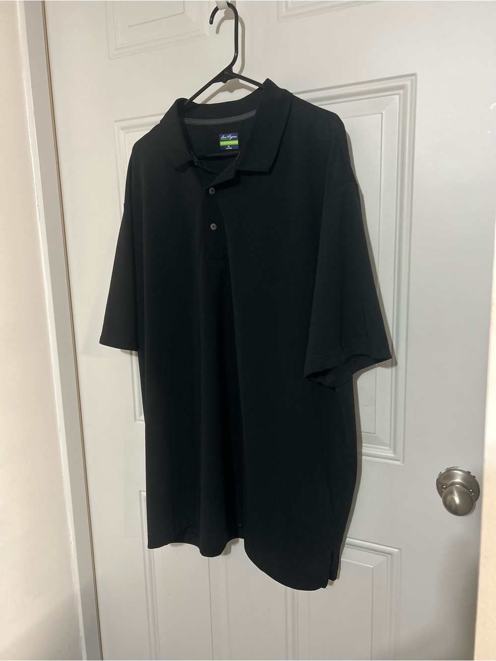 Hogan Men's Black Polo Shirt - Short Sleeve Collared